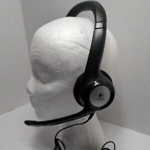 Logitech A-00052 Over Ear USB Headset With Microphone Video Conferencing‎ Gaming